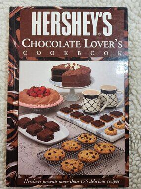 Hersheys Chocolate Lovers Cookbook Brimar Hardcover 1993 First Edition Recipes